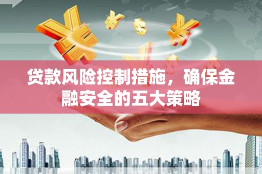 武陵源贷款风险控制措施，确保金融安全的五大策略