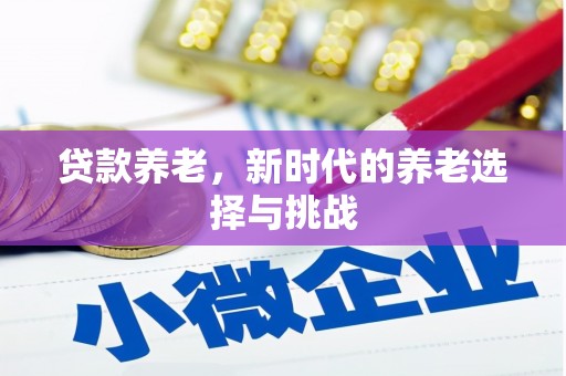 武陵源贷款养老，新时代的养老选择与挑战