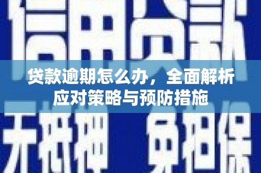 武陵源贷款逾期怎么办，全面解析应对策略与预防措施