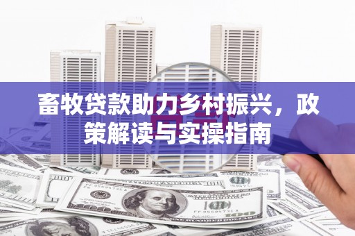 武陵源畜牧贷款助力乡村振兴，政策解读与实操指南