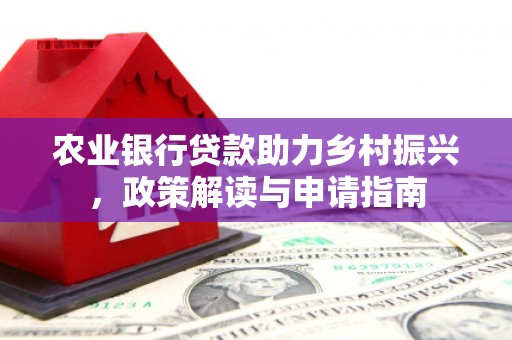 武陵源农业银行贷款助力乡村振兴，政策解读与申请指南