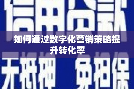 武陵源如何通过数字化营销策略提升转化率