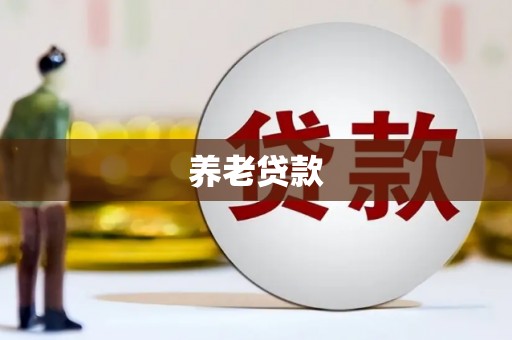武陵源养老贷款